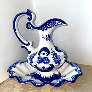 Vestal Pitcher and Dish
